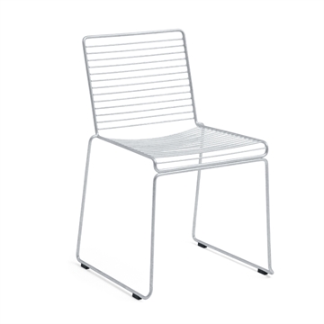 HAY Hee Dining Chair Spisestol - Hot Galvanised